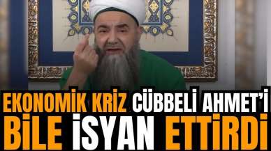 Ekonomik kriz Cübbeli Ahmet'i isyan ettirdi