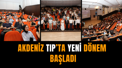 Akdeniz Tıp’ta yeni dönem başladı