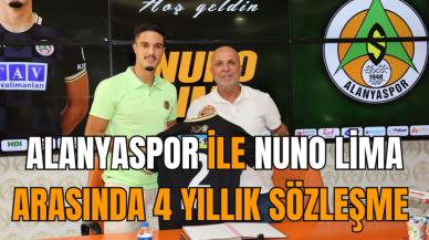 Alanyaspor ile Nuno Lima arasında 4 yıllık sözleşme