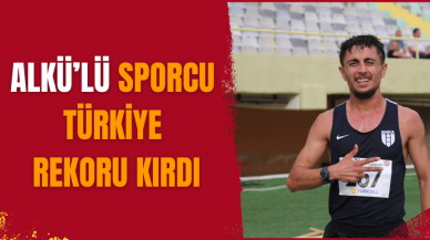 ALKÜ sporcu, Türkiye rekoru kırdı