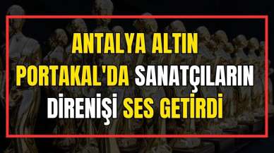 Antalya Altın Portakal'da sanatçıların direnişi ses getirdi