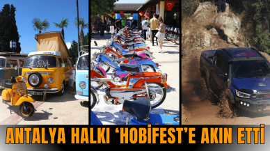 Antalya halkı ‘HobiFest’e akın etti