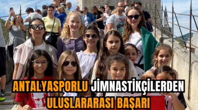 Antalyasporlu Jimnastikçilerden Uluslararası Başarı