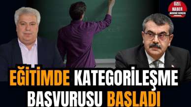 EĞİTİMDE KATEGORİLEŞME BAŞVURUSU BAŞLADI