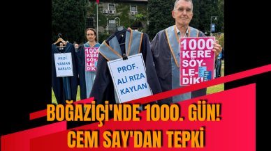 Boğaziçi'nde 1000. gün! Direnenlere destek yasakçılara tepki