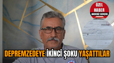 Depremzedeye ikinci şoku yaşattılar