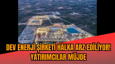 Dev enerji şirketi halka arz ediliyor! Yatırımcılar müjde