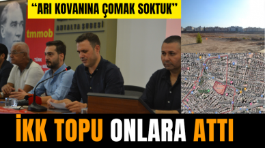 İKK TOPU ONLARA ATTI