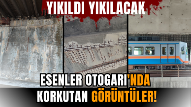 Esenler Otogarı'nda korkutan görüntüler!