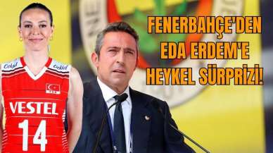 Fenerbahçe'den Eda Erdem'e özel heykel