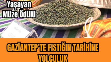 Gaziantep’te fıstığın tarihine yolculuk   