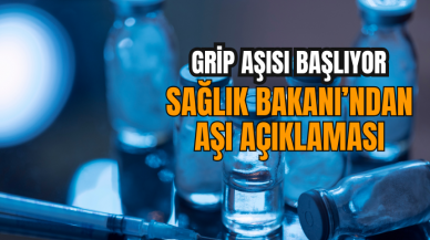 Sağlık Bakanı: Grip aşısı takvimi başlıyor