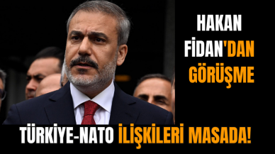 Türkiye-NATO ilişkileri masada! Hakan Fidan'dan görüşme