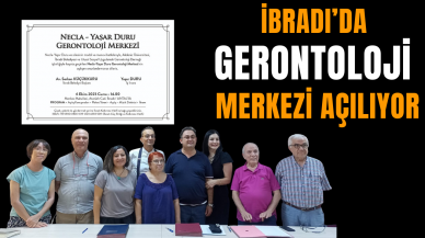 İbradı’da Gerontoloji Merkezi açılıyor