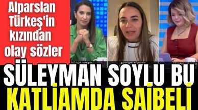 Alparslan Türkeş'in kızından Süleyman Soylu için olay sözler