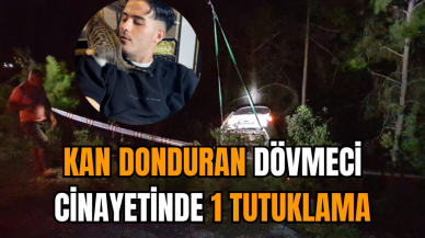 Kan donduran dövmeci cinayetinde 1 tutuklama