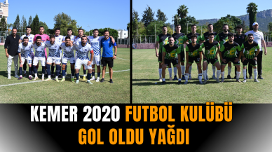 Kemer 2020 Futbol Kulübü gol oldu yağdı