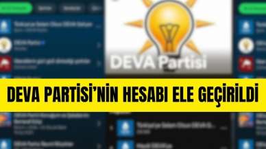 DEVA Parti'sinin hesabı ele geçirildi