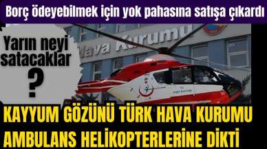 Kayyum THK helikopterlerini haraç mezat satacak