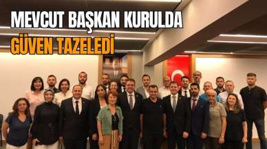 Mevcut Başkan Erçin güven tazeledi