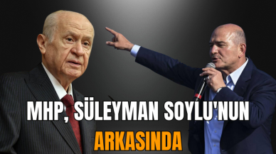 MHP Süleyman Soylu'nun arkasında