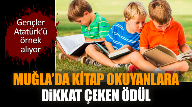 Muğla’da kitap okuyanlara dikkat çeken ödül