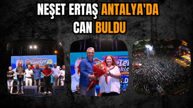 Neşet Ertaş Antalya'da can buldu