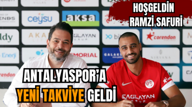 Antalyaspor’a yeni takviye geldi