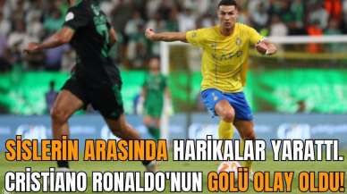 Cristiano Ronaldo'nun golü olay oldu!