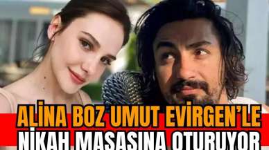 Alina Boz ve Umut Evirgen evleniyor