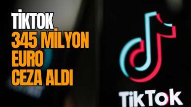 TikTok 345 milyon euro ceza aldı