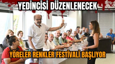 Yöreler Renkler Festivali başlıyor