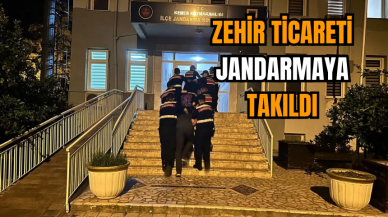 Zehir ticareti jandarmaya takıldı