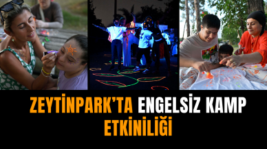 Zeytinpark’ta engelsiz kamp etkiniliği