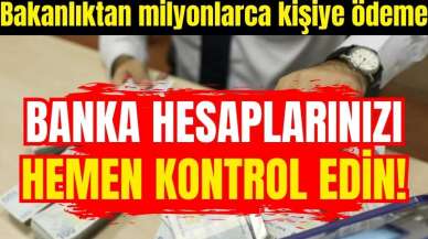 Bakanlıktan Milyonlara Ödeme: Hesaplarınızı Kontrol Edin!