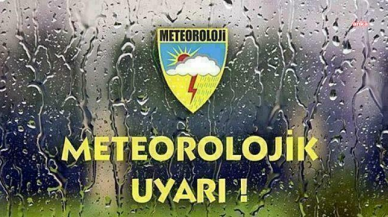 Meteoroloji'den 8 il için sel uyarısı