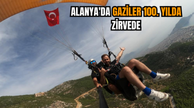 Alanya'da Gaziler 100. Yılda zirvede