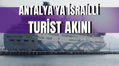 Antalya'ya İsrailli turist akını