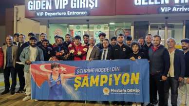 Alperen Berber Samsun'da coşkuyla karşılandı