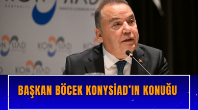 Başkan Böcek KONYSİAD’ın konuğu