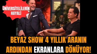 Beyaz Show 4 yıllık aranın ardından ekranlara dönüyor!