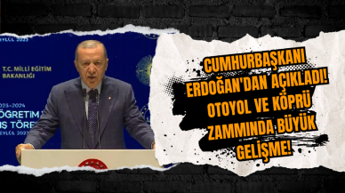 Cumhurbaşkanı Erdoğan'dan açıkladı! Otoyol ve köprü zammında büyük gelişme!