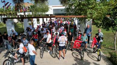 Manavgat'ta Cumhuriyet’in 100. Yılını Pedal Çevirerek Kutladılar