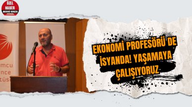 Ekonomi profesörü de isyanda! Yaşamaya çalışıyoruz