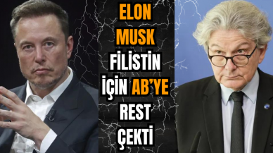 Elon Musk Filistin için AB'ye rest çekti