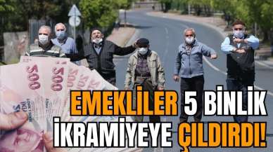 Emekliler 5 binlik ikramiyeye çıldırdı!