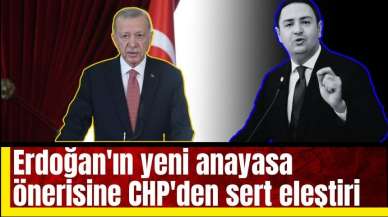 Erdoğan'ın yeni anayasa önerisine CHP'den sert eleştiri