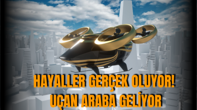 Hayaller gerçek oluyor! Uçan araba geliyor