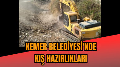 Kemer Belediyesi'nde kış hazırlıkları