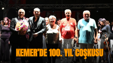 Kemer’de 100. Yıl coşkusu